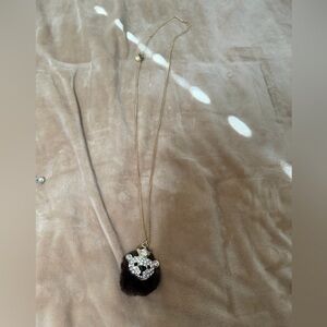 Charming Charlie Darling Lion’s Mane Pendant Necklace